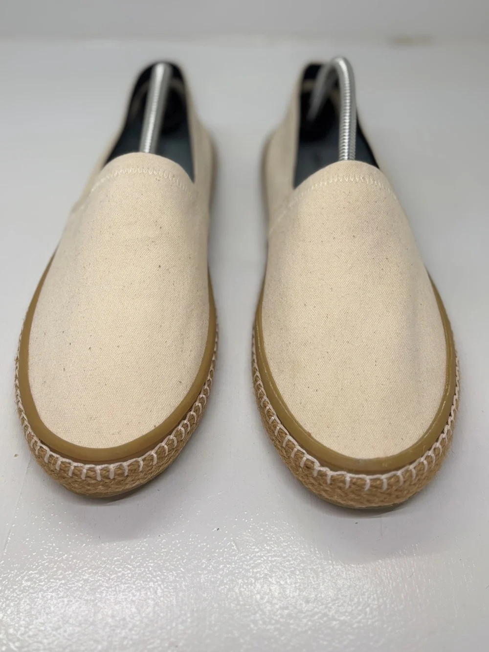 SeaVees Del Mar Espadrille Flax Stretch Canvas Slip On Shoes Men’s 11 EU 44